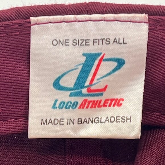 Texas A&M Logo Athletic Snapback Hat One Size Fits All Maroon And Black - Picture 3 of 14